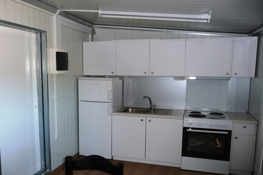 prefabricated house kitchen
